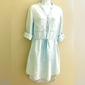 Anthropologie brand dress (Alya) Chambray Style